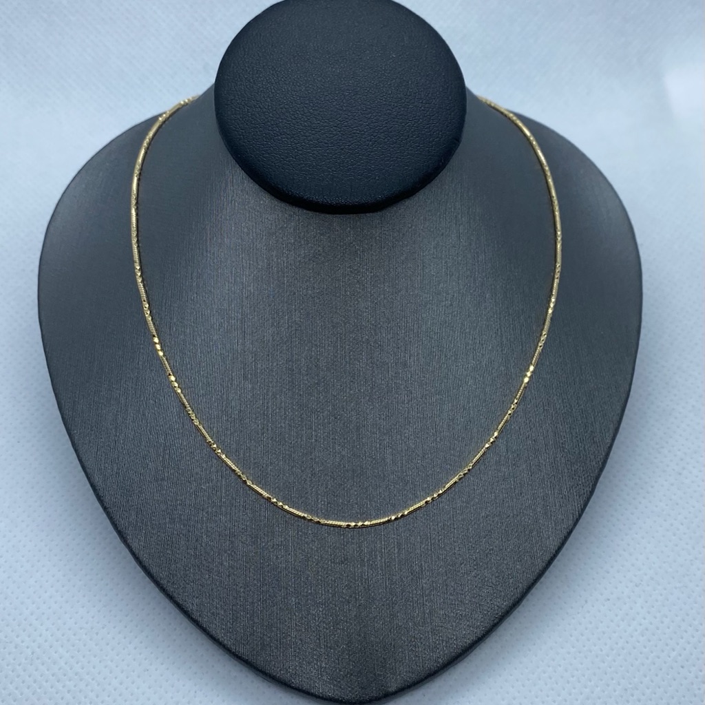 14k Solid Yellow Gold Necklace